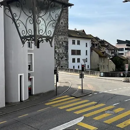 Blick Auf Schwarzen Turm - Freihofapartments Brugg  Exterior photo