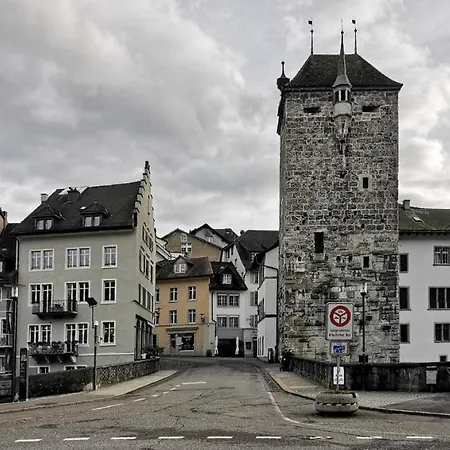 Blick Auf Schwarzen Turm - Freihofapartments Brugg  Exterior photo